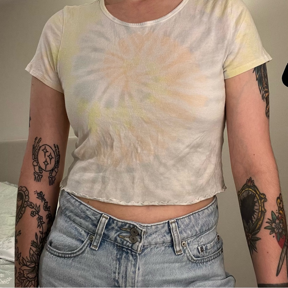 American Eagle Outfitters Tie-Dye Crop Top